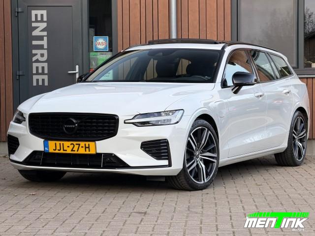 VOLVO V60 2.0 T8 TE AWD R-DESIGN Pano Head-up Camera 19 inc H&K, Mentink Auto's, Wijhe