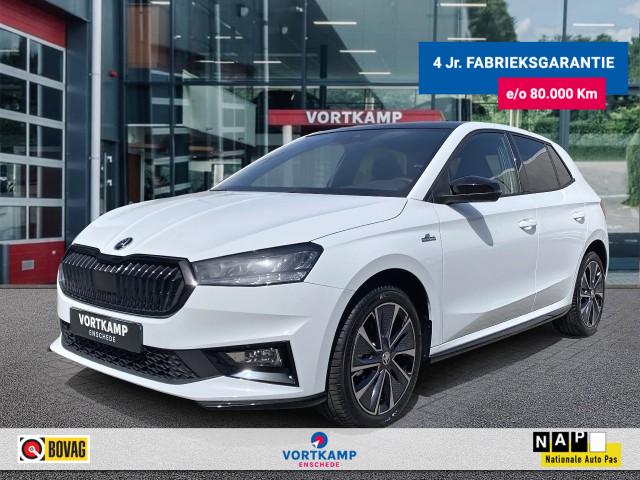 SKODA FABIA 1.0 TSI DSG MONTE CARLO GLASDAK-CAMERA/LED/BOLERO, Vortkamp Enschede, Enschede