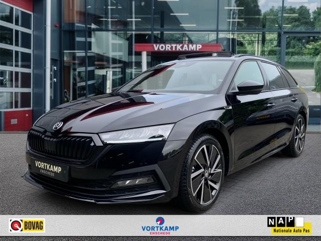 SKODA OCTAVIA 1.5eTSI SPORTLINE PANO-DAK/ACC/CAMERA/CARPLAY/5JR/100.000KM , Vortkamp Enschede, Enschede