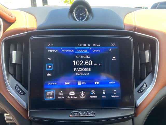 MASERATI GHIBLI 3.0 TDI BOWERS WILKINS/LEDER/CAMERA/NAVI/STOELVERW/ACC, Vortkamp Enschede, Enschede