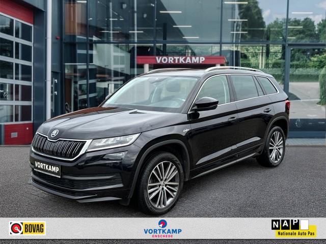 SKODA KODIAQ 2.0 TDI DSG L&K 4X4 PANO-DAK/CAMERA/TREKHAAK/LEDER/NAVI/MEMORY, Vortkamp Enschede, Enschede