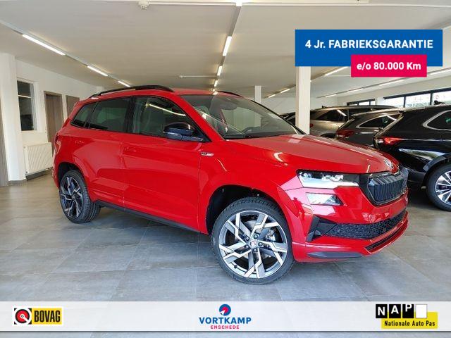 SKODA KAROQ 1.5 TSI DSG SPORTLINE PANO-DAK/TREKHAAK/CAMERA/NAVI/STOELVERW, Vortkamp Enschede, Enschede