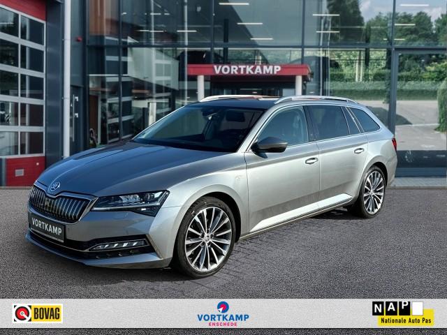 SKODA SUPERB 1.4 TSI DSG L&K IV LEDER/MEMORY/CRUISE/NAVI/PDC/STOELVERW, Vortkamp Enschede, Enschede