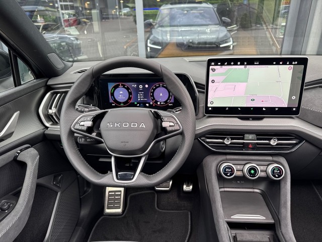 SKODA KODIAQ 1.5 TSI E-HYBRID SPORTLINE PANO-DAK/TREKHAAK/CAMERA/MEMORY/NAVI, Vortkamp Enschede, Enschede