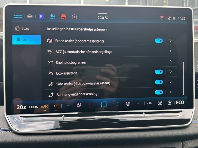 VOLKSWAGEN TIGUAN 1.5 TSI -HYBRID R-LINE PANO-DAK/CAMERA/TREKHAAK/H&K/HUD/LEDER/MEMORY, Vortkamp Enschede, Enschede