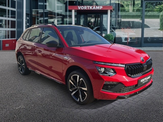 SKODA KAMIQ 1.0 TSI MONTE CARLO TREKHAAK/GLASDAK/CAMERA/CRUISE/STOEL+STUURVERW, Vortkamp Enschede, Enschede