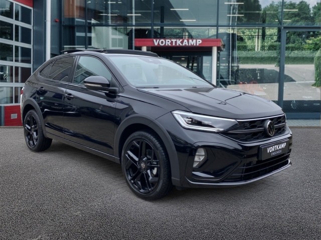 VOLKSWAGEN TAIGO 1.0 TSI DSG R-LINE BLACK STYLE PANO-DAK/CAMERA/IQ/STOELVERW/CARPLAY, Vortkamp Enschede, Enschede