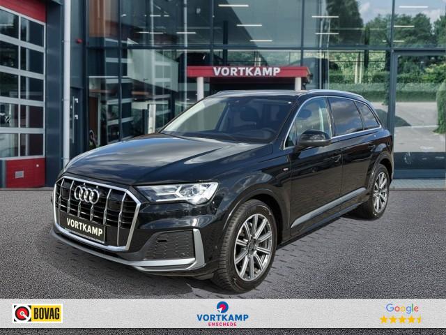 AUDI Q7 - 3.0 TDI QUATTRO S LINE TREKHAAK/LUCHTVERING/360CAM/ELEK-KLEP/ACC/HUD