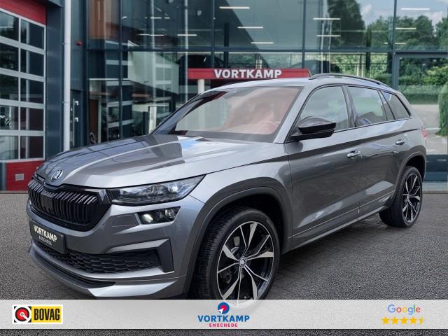 Skoda Kodiaq - 2.0 TDI SPORTLINE TREKHAAK/CAMERA/ELEK-KLEP/MATRIX/MEM/ACC/VOORRUITVERW