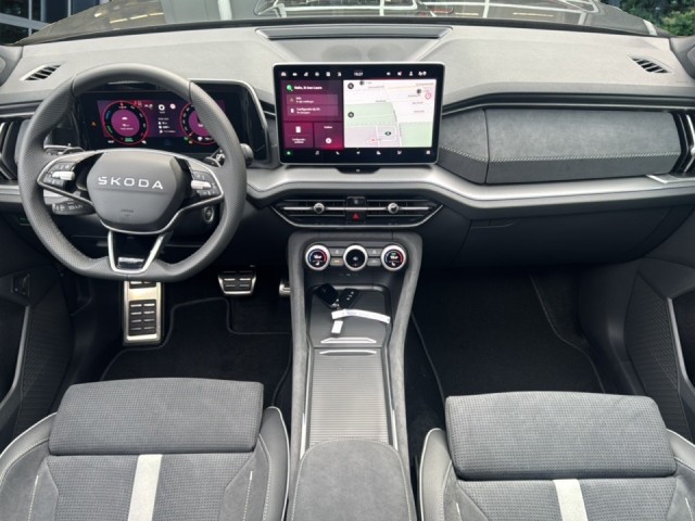 SKODA KODIAQ 1.5 TSI E-HYBRID SPORTLINE TREKHAAK/CAMERA/PANO-DAK/ELEK-KLEP/ACC/MEM/STOELVERW, Vortkamp Enschede, Enschede
