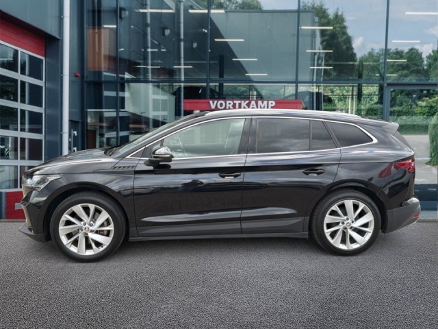 SKODA ENYAQ 80 150KW TREKHAAK/CAMERA/ELEK-KLEP/ACC/LEDER/MEM/STOEL+STUURVERW, Vortkamp Enschede, Enschede