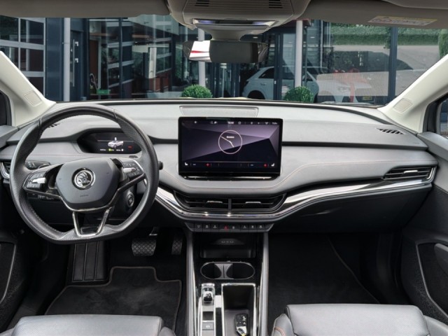 SKODA ENYAQ 80 150KW TREKHAAK/CAMERA/ELEK-KLEP/ACC/LEDER/MEM/STOEL+STUURVERW, Vortkamp Enschede, Enschede