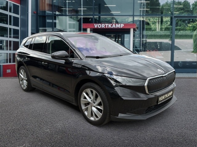 SKODA ENYAQ 80 150KW TREKHAAK/CAMERA/ELEK-KLEP/ACC/LEDER/MEM/STOEL+STUURVERW, Vortkamp Enschede, Enschede