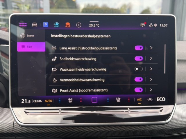 VOLKSWAGEN GOLF 1.5 TSI GTE PANO-DAK/360CAM/LEDER/MEM/ACC/IQ/STANDKACHEL/STOEL+STUURVERW, Vortkamp Enschede, Enschede