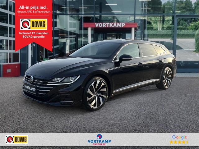 Volkswagen Arteon shooting brake - 1.4 TSI R-LINE BUSINESS+ e-HYBRID PANO-DAK/TREKHAAK/LEDER/ACC/360CAMERA 