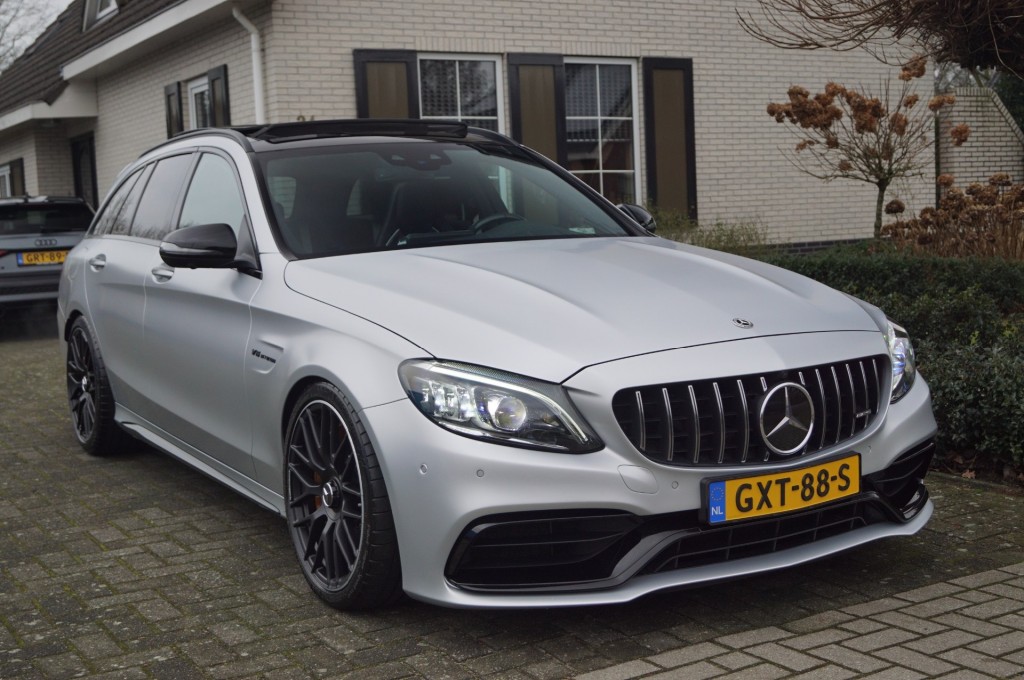 MERCEDES-BENZ C-KLASSE C63 S Estate (510pk) Vol opties! Keramisch / Schaalstoelen / Carbon /  - Voorraad