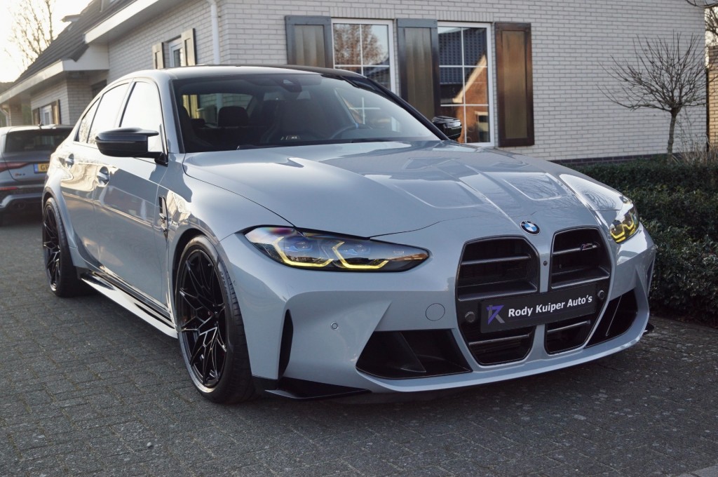 BMW M3 Competition (700pk) Downpipe Carbon / Schaalstoelen / Laser / HUD / H&K - Voorraad