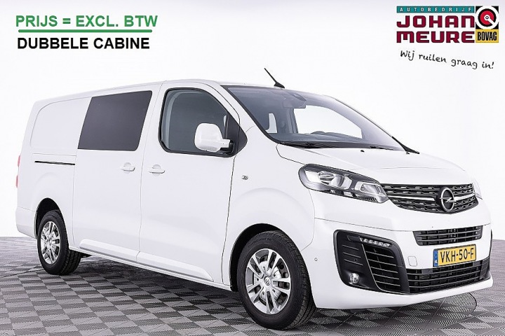 Opel Vivaro - 2.0 CDTI L3H1 Dubbele Cabine DC Innovation Automaat ✅ 1e Eigenaar *EXCL. BTW*