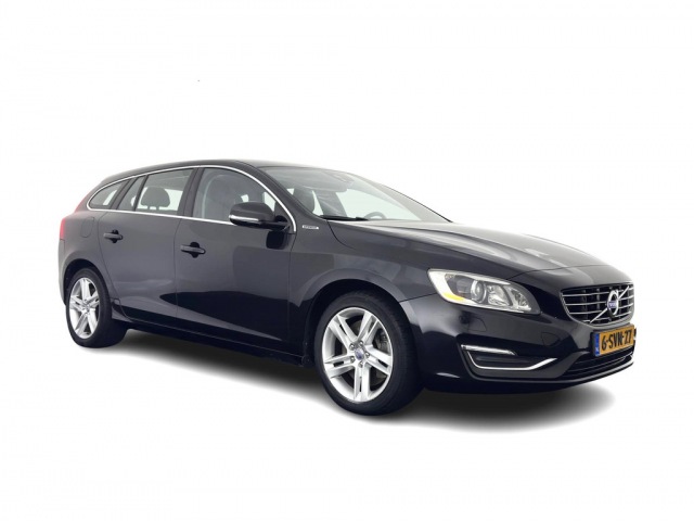 Volvo V60 - 2.4 D6 AWD Plug-In Hybrid Summum ( Plug-In ) Aut. * LEATHER   PREMIUM-SOUND-AUDIO   NAVI-FULLMAP   BI-XENON    MEMORY-PACK   CRU