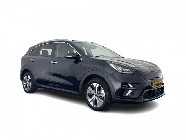Kia E-niro - DynamicPlusLine 64 kWh [ 3-Fase ] {SOH-100%} (INCL-BTW) Aut.*PANO   LEATHER-FABRIC   FULL-LED   NAVI-FULLMAP   DAB+   ADAPTIVE-C