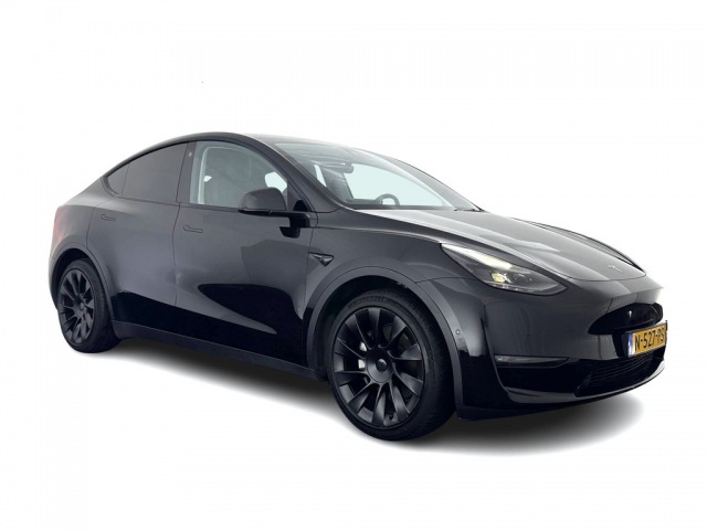 Tesla Model y - Long Range AWD 75 kWh [ 3-Fase ] {SOH-81%} (INCL-BTW) Aut. *PANO   AUTO-PILOT   LEATHER   NAVI-FULLMAP   MATRIX-LED   KEYLESS   