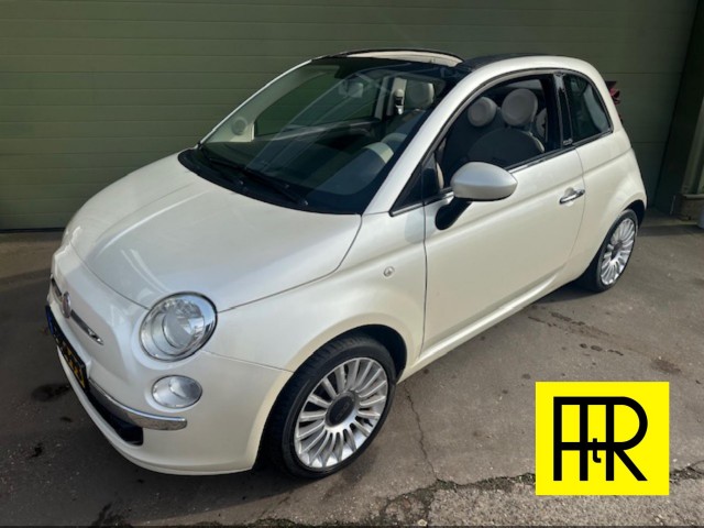 FIAT 500 Cabrio 1.2 Lounge, Autobedrijf H. ten Rouwelaar, Dreischor