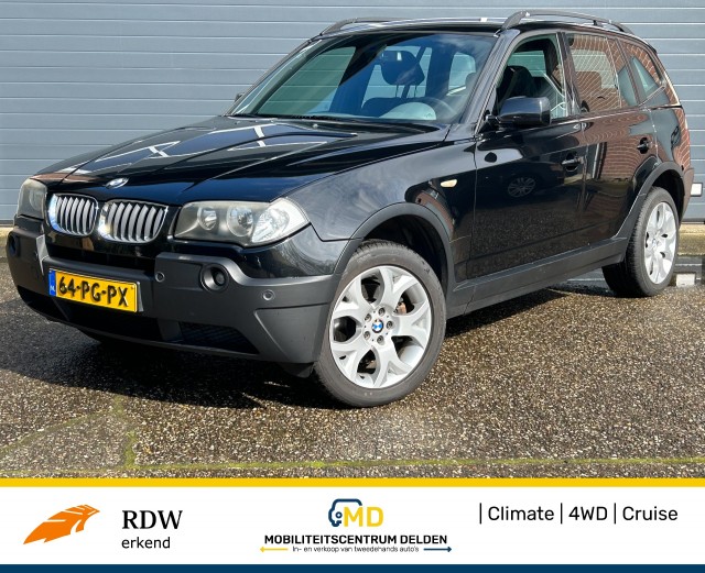 BMW X3 2.5i Executive / Climate / Cruise / 4WD / Goed onderhouden, Mobiliteitscentrum Delden, Ambt Delden