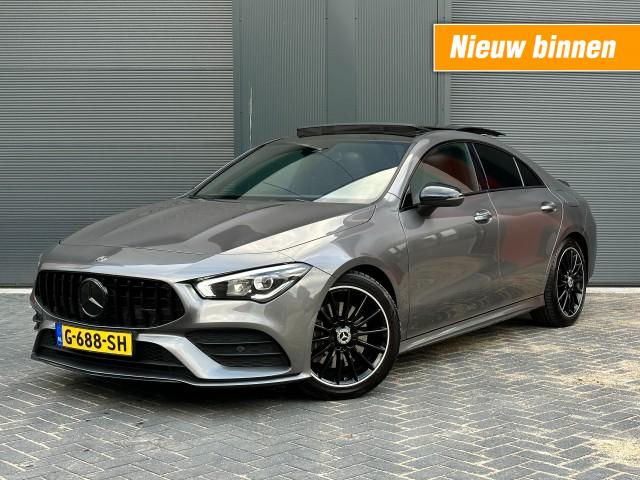 MERCEDES-BENZ CLA-KLASSE 200 AMG Night Panoramadak Keyless Sfeer Camera, Van den Noort Automotive, Haaren