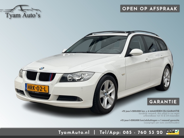 BMW 3-SERIE 320i TOURING / AIRCO NAVIGATIE PANORAMA XENON PDC-RONDOM, Tyam Auto's, Enschede