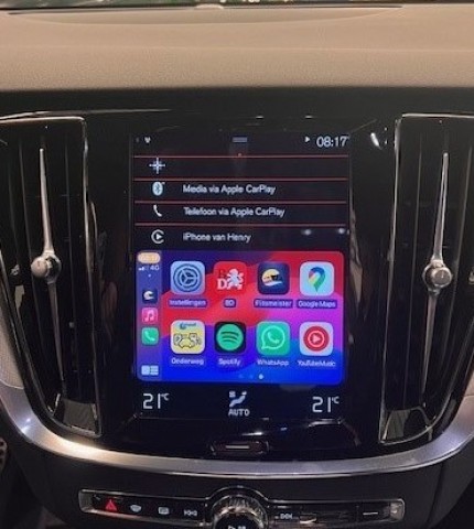 VOLVO V60 2.0 T4 AUT/LEER/SPORTSTOELEN/AppleCarPlay/Orig.NL/DEALERONDERH./, Carmix, OSS