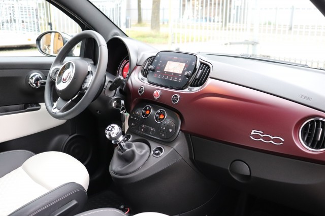 FIAT 500 1.2 STAR/ORIG.NL/1E EIG./PAN.DAK/PDC/CLIMA/CRUISE/NAVI/LED/16, Carmix, OSS