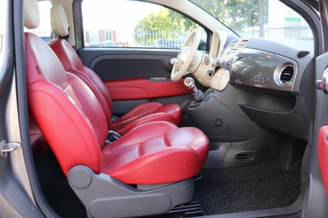 FIAT 500 0.9 TWINAIR LOUNGE/1E EIG/ORIG.NL/CLIMA/LEER/PAN.DAK/16, Carmix, OSS