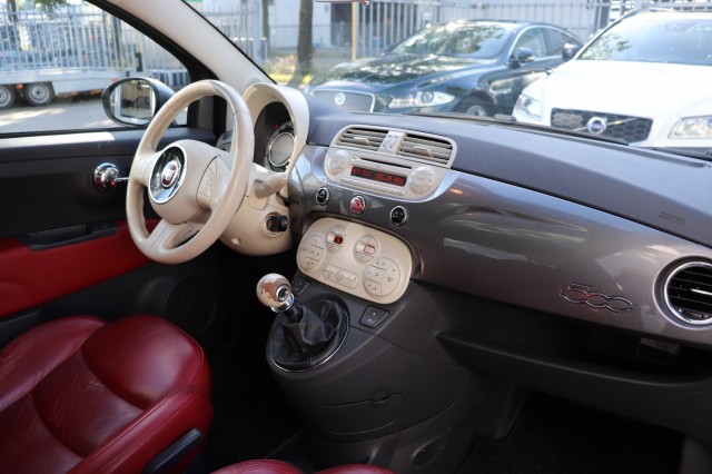 FIAT 500 0.9 TWINAIR LOUNGE/1E EIG/ORIG.NL/CLIMA/LEER/PAN.DAK/16, Carmix, OSS