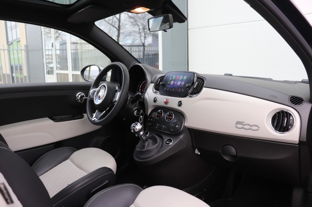FIAT 500 1.0 HYBR. STAR/PAN.DAK/A.CARPLAY/CLIMA/CRUISE/DIG.DASHBOARD/ORIG.NL/1E EIG, Carmix, OSS