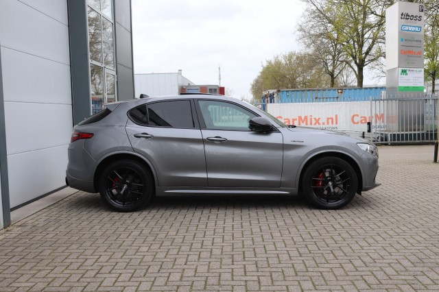 ALFA ROMEO STELVIO 2.0 T Q4 280PK AWD VELOCE/1E EIG./GRIGIO STROMBOLI/A.CARPLAY/20, Carmix, OSS