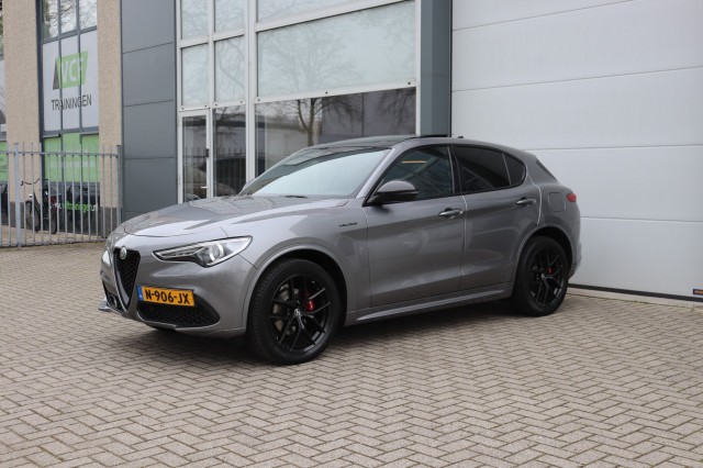 ALFA ROMEO STELVIO 2.0 T Q4 280PK AWD VELOCE/1E EIG./GRIGIO STROMBOLI/A.CARPLAY/20, Carmix, OSS