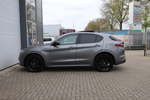 ALFA ROMEO STELVIO 2.0 T Q4 280PK AWD VELOCE/1E EIG./GRIGIO STROMBOLI/A.CARPLAY/20, Carmix, OSS