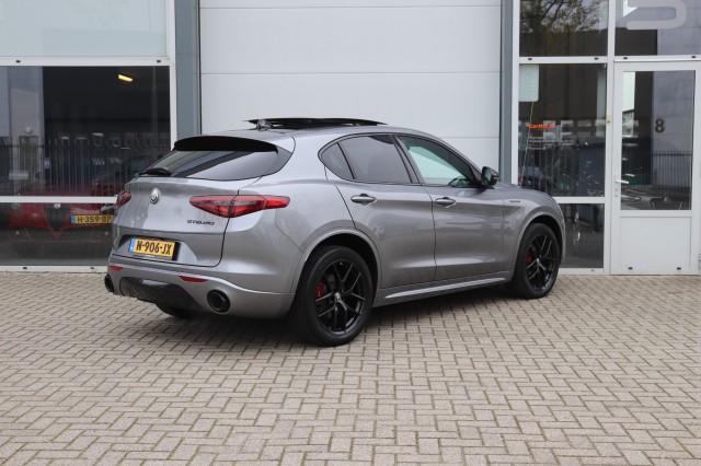 ALFA ROMEO STELVIO 2.0 T Q4 280PK AWD VELOCE/1E EIG./GRIGIO STROMBOLI/A.CARPLAY/20, Carmix, OSS