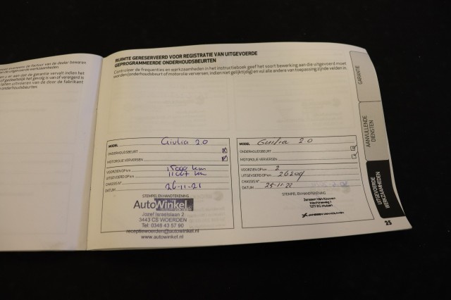 ALFA ROMEO GIULIA 2.0T SPRINT/VELOCE.INT/STOEL.STUUR.VERW/ADAP.CRUISE/19, Carmix, OSS