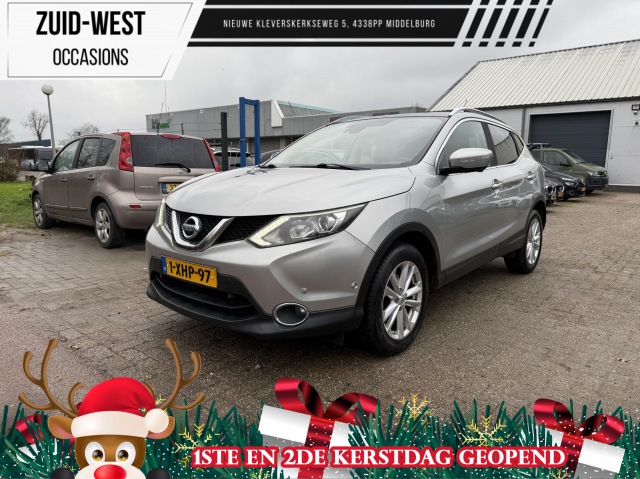 NISSAN QASHQAI - 1.6 dCi Tekna Leder Stoelverwarming Pano 360