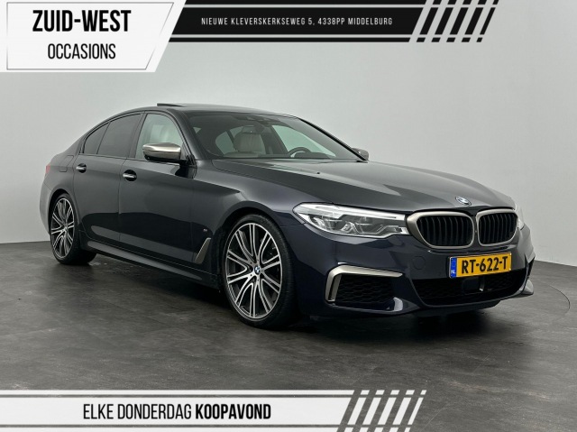 BMW 5-SERIE - M550i xDrive High Executive ACC B&W Dakraam