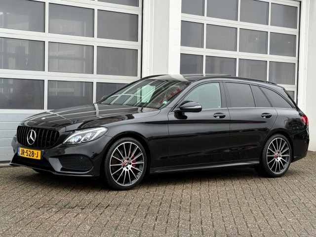MERCEDES-BENZ C-KLASSE C180 Ambition AMG Navi Camera Pano Leer, Van Veen Automotive, Hengelo
