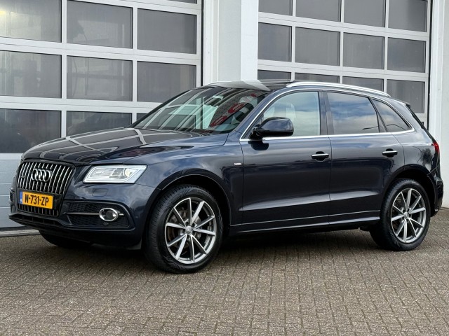 AUDI Q5 2.0 TDI 190PK Sport S-line Quattro Aut. Navi Pano Leer, Van Veen Automotive, Hengelo