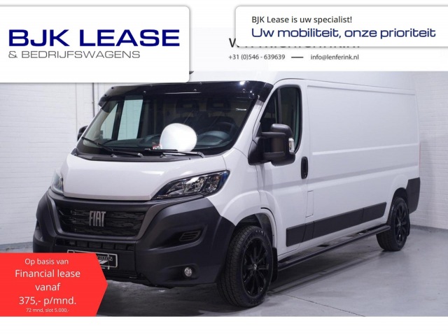 FIAT DUCATO 2.2 MultiJet 140 pk L3H2 Black&White Edition Airco, BJK Lease, Goor
