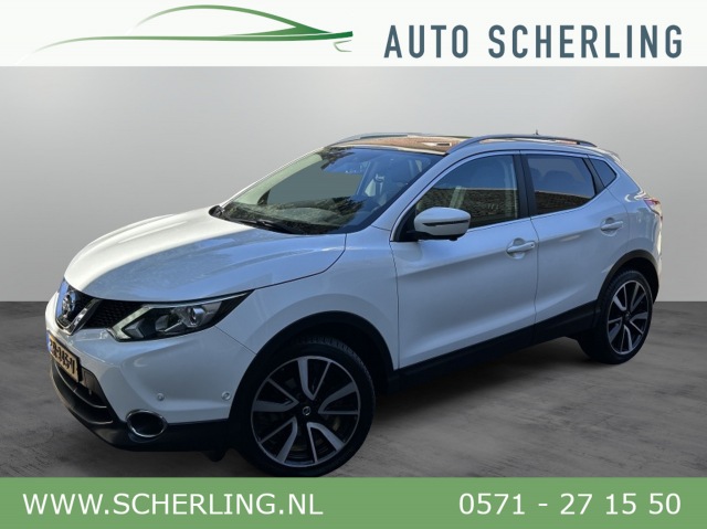 Nissan Qashqai - 1.2 Automaat Bns. Ed. Leder, Panodak, Trekhaak, 19? LMV