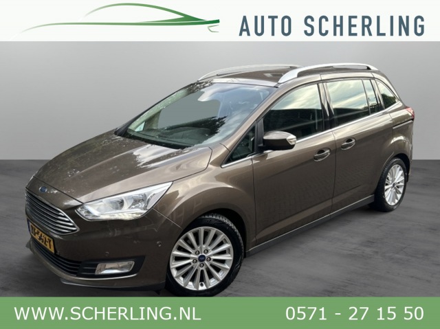Ford Grand c-max - 1.0 125pk Titanium Navi, Clima, Trekhaak