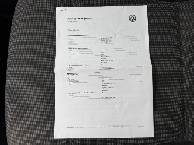 VOLKSWAGEN CADDY 1.6 TDI L1H1 Airco / Trekhaak / 100% Dealer onderhouden / Parkeersensoren, VDW Cars, Enschede